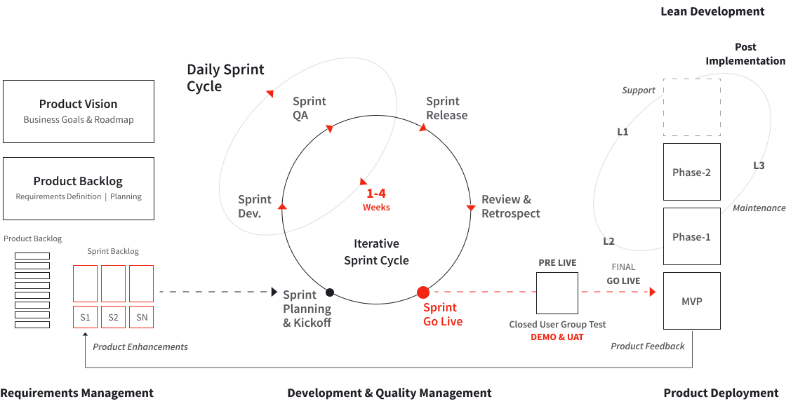 Software product development services