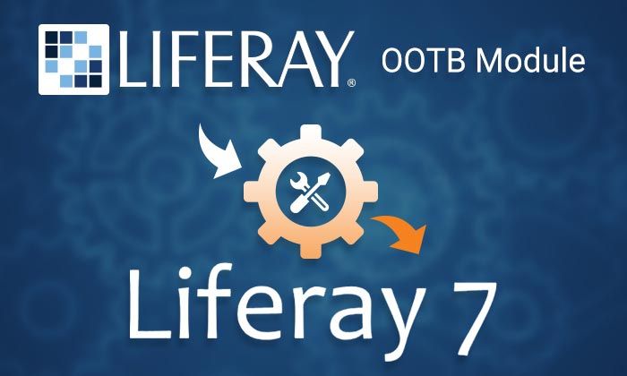 Liferay OOTB Module