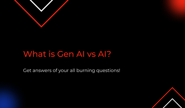 What is Generative AI vs AI